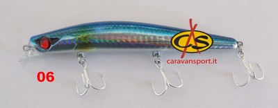 Minnow Köder Rayon 125 Caravan Sport Farbe 01 Simil Sasuke Ima Lure Spinnfischen