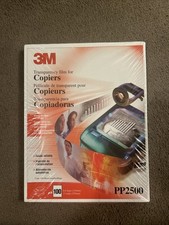 3M Transparency Film for Copier 100 Sheets PP2500 - NEW/SEALED