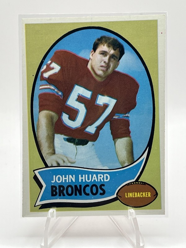1970 Topps #146 John Huard Denver Broncos Rookie