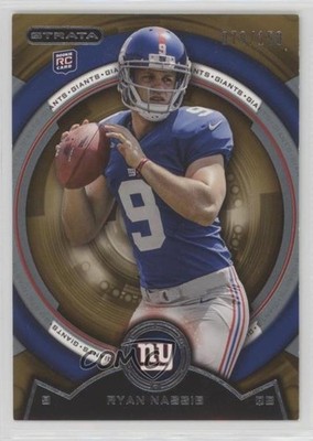 2013 Topps Strata Retail Bronze 79/150 Ryan Nassib #3 Rookie RC e6p
