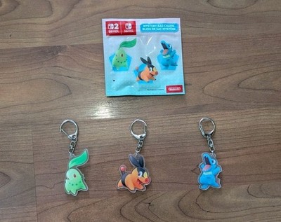 Pokémon Legends ZA Totodile, Tepig & Chikorita Key Chain Pre-order EBgames