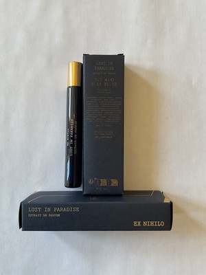NEW EX NIHILO LUST IN PARADISE EXT.7.5ML TRAVEL SIZE NATURALSPRAY MADE IN FRANCE