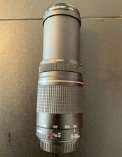 Canon EF 75-300mm f/4-5.6 Zoom Lens, Auto & Manual Focus, 58mm Filter