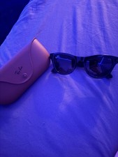 Ray-Ban Meta Wayfarer Smart Sunglasses - Matte Black Polarized - RW4006 - Fast S