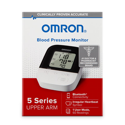 Omron Blood Pressure Monitor 5 Series Upper Arm  #BP7255  (Open Box, New)