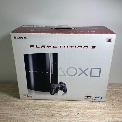 Sony PlayStation 3 PS3 CECH-00 80GB Console Boxed Compatible Japan 6458