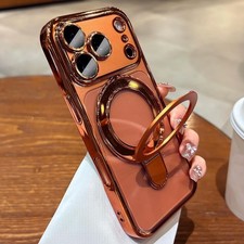 Shockproof Mag Safe Case For iPhone 17 Pro Max16 15 Kickstand Camera Lens Cover