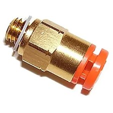 3 pc SMC CORPORATION KQ2H01-32N Tubing Fitting,Half Union,1/8-in Tube,10-32UNF