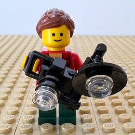 LEGO Creator, Town Hall: Press Woman Photographer, CAMERA, twn159, 10224, 2012