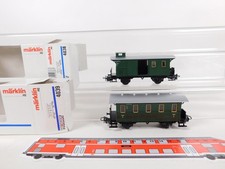Märklin H0 AC 2x Wagon Voyageur & Bagages: 4038 + 4039 sg Mint Box #EL466-0,5