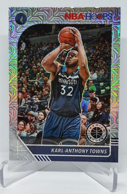 2019-20 Panini Hoops Premium Mojo Prizm Karl-Anthony Towns Minnesota #111