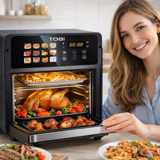 Friggitrice Aria 16L 2400W Full Color Touch 12 Programmi XXL Olio Zero Digitale