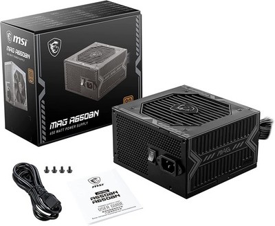 MSI MAG A650BN 650 Watt ATX 80+ Bronze Netzteil 120mm Lüfter GWNN-589