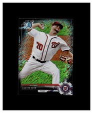 2017 Bowman Chrome Mini Prospects Black Shimmer Refractor Austin Voth /100