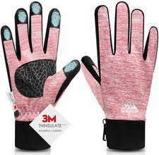 Winter Gloves for  Men, 3M Thermal Insulation, Lycra Fabric, Touchscreen, An...