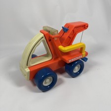 Vintage BUDDY L orange My First Buddys TOW TRUCK WRECKER