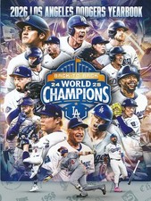 2026 Los Angeles Dodgers Yearbook - New - In Stock - Shipped in a Box