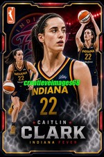 Caitlin Clark WNBA Indiana Fever 4x6 PHOTO WNBA GOAT