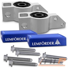 2x QUERLENKERLAGER +SCHRAUBEN VORNE F&Uuml;R AUDI A3 SEAT ALTEA LEON VW CADDY GOLF