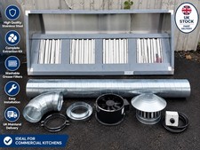 3M COMMERCIAL KITCHEN EXTRACTION CANOPY KIT &ndash; 400MM EXTRACTION SYSTEM