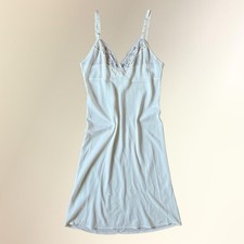 Farr West Women's Ivory Lace Trim Full Slip Medium Nylon Adjustable Straps