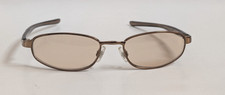 NWT Vintage 90's Rectangle Combo Sport Sunglasses S. Brown 