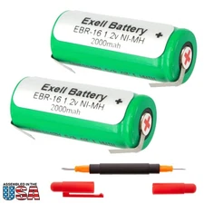 2x New Razor Battery EBR-16 For  424XL/A, 482XL/A 484XL/A