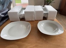 12tlg. Malacasa Elisa Essteller und Suppenteller Set
