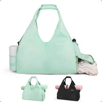 Sporttasche Damen Yogatasche Groß,Sporttasche Reisetasche Mit Schuhfach,Wasserdi