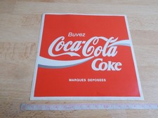 Aufkleber BUVEZ COCA-COLA