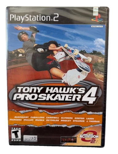 New ListingTony Hawk's Pro Skater 4 (Sony PlayStation 2, 2002) Sealed FAST FREE SHIPPING