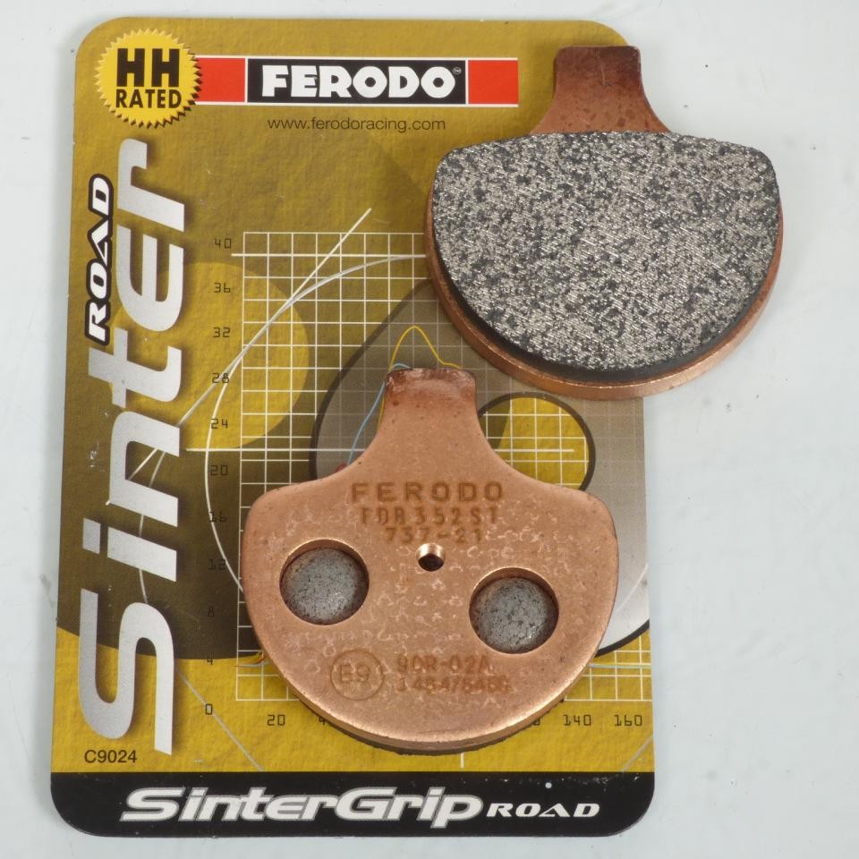 Plaquette de frein Ferodo moto Harley Davidson 1200 XL 1996 1997 1998 1999 étrier AV