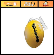 Soft Touch Tetherball Set with 7' Nylon Cord & Clip - Durable Outdoor Game