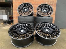22" NEW GLOSS BLACK Alloy Wheels + Tyres for Range Rover Vogue and sport SVR RDX