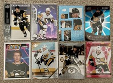 Pittsburgh Penguins, 8 Card Upper Deck Lot – Rookies, Inserts, Parallels