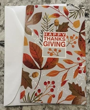 Thanksgiving Fill Your Home With Happiness 5”x7.75" Stockwell Greeting Card