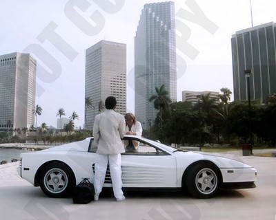 Miami Vice TV Show Final Scene Sonny Rico Driving Away Repro 8x10 Photo