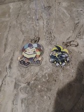 Helluva Boss Acrylic Keychain Robo Fizzarolli And Mammon