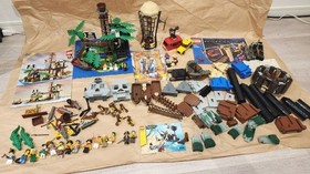 LEGO Pirates Spider Man Adventurers Set Lot 6270 Forbidden Island 4852 7415 Aero