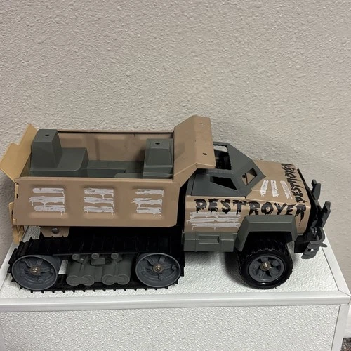 1986 Tonka Steel Monsters - Destroyer Half Track Armored Truck W/ Treads Max Max