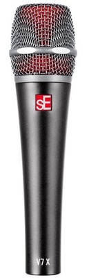 Se Electronics V7 X Dynamic Instrument Microphone Studio/Stage Supercardioid Mic