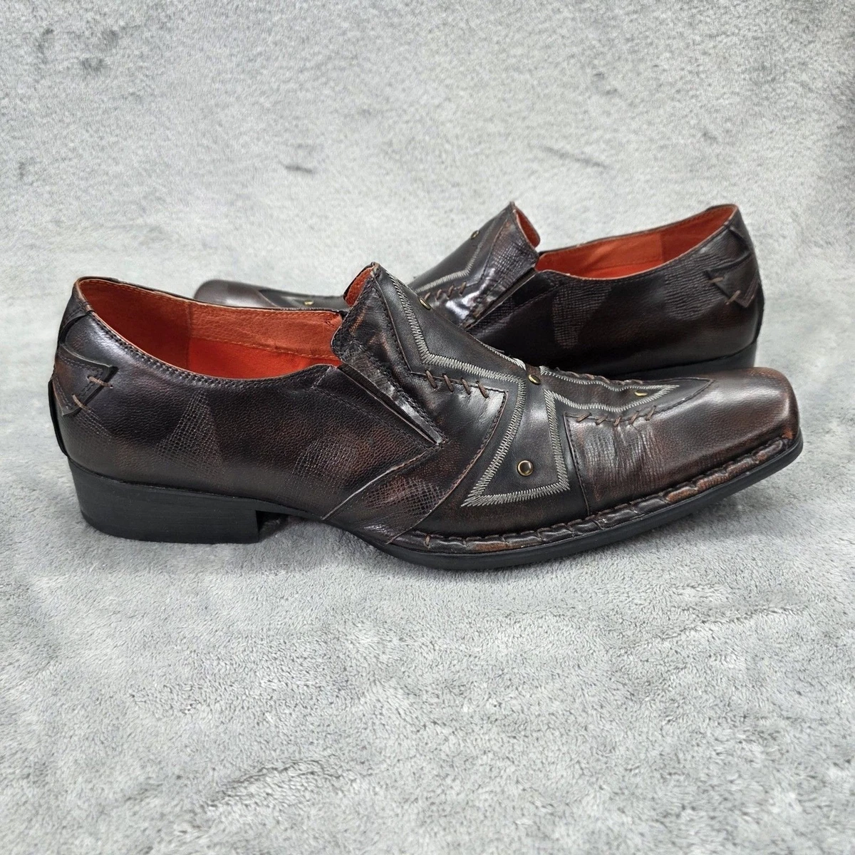 Robert Wayne Footwear Loafer Brown Casual Shoes for Men for 