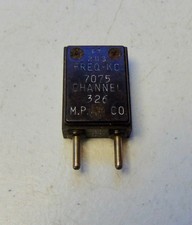 7075 KC FT-243 40 Meter Ham Military Radio Vintage Quartz Crystal