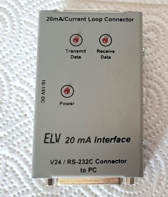 Auflösung.Fundzustand.ELV Schnittstellenwandler 20mA/Current Loop Connector