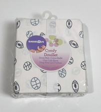 Babies R Us Comfy Cotton Jersey Knit Crib Sheet - Sports Balls