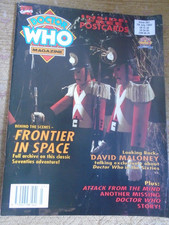 Doctor Who Magazine 201 with free postcards