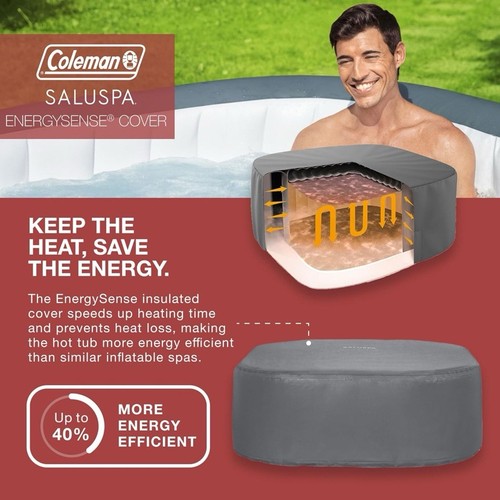 REPLACEMENT EnergySense Cover For Coleman Hawaii AirJet Large Square 4-6 Person