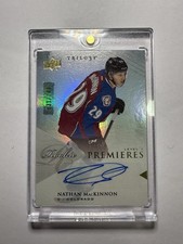 2013-14 Nathan MacKinnon Upper Deck Trilogy Rookie Autograph Rookie Auto /149 RC