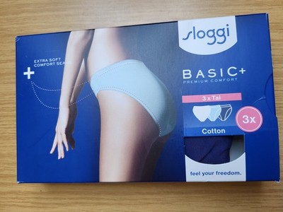 Sloggi - Damen Tai-Unterhose BasicC - Premium Comfort 3er Pack - NEU !!!!!!