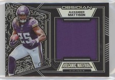 2019 Panini Obsidian Volcanic Material Relics 55/75 Alexander Mattison r7d